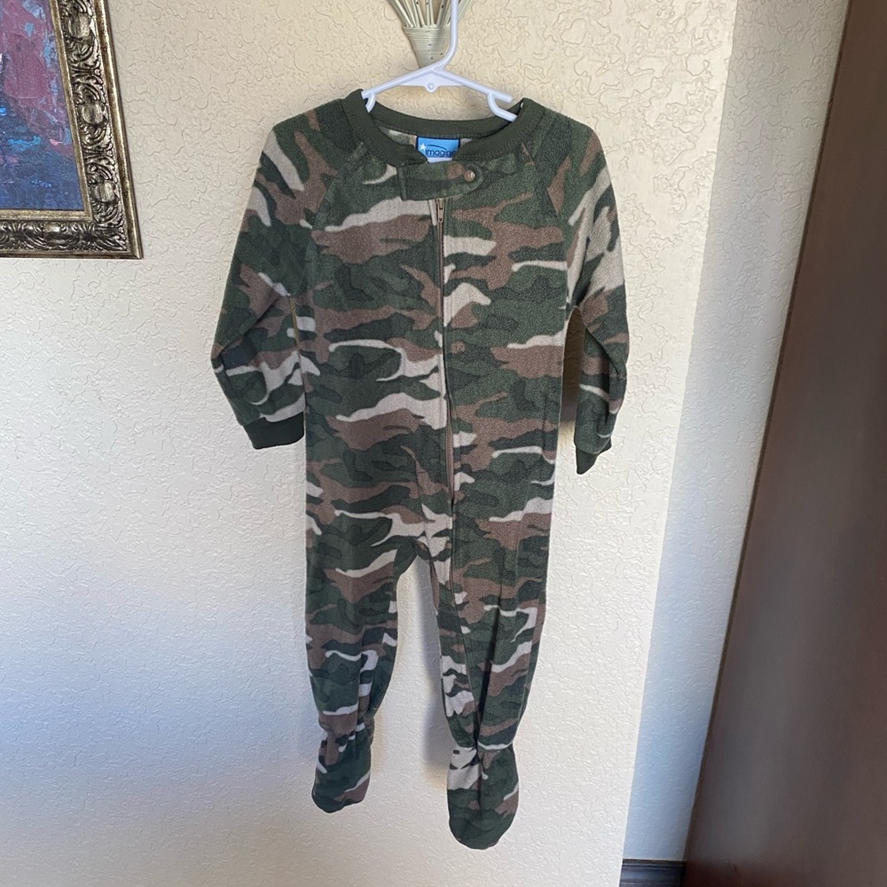 Fleece Jammies Camo-Print